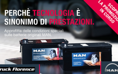 BATTERIE ORIGINALI MAN | PROMOZIONE OTTOBRE 2024